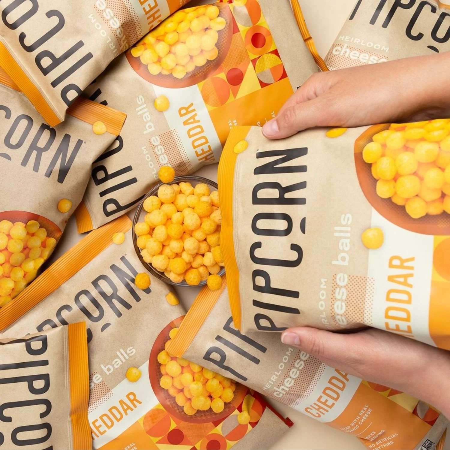 Cheddar Cheese Balls | Pipcorn — Hey Famm